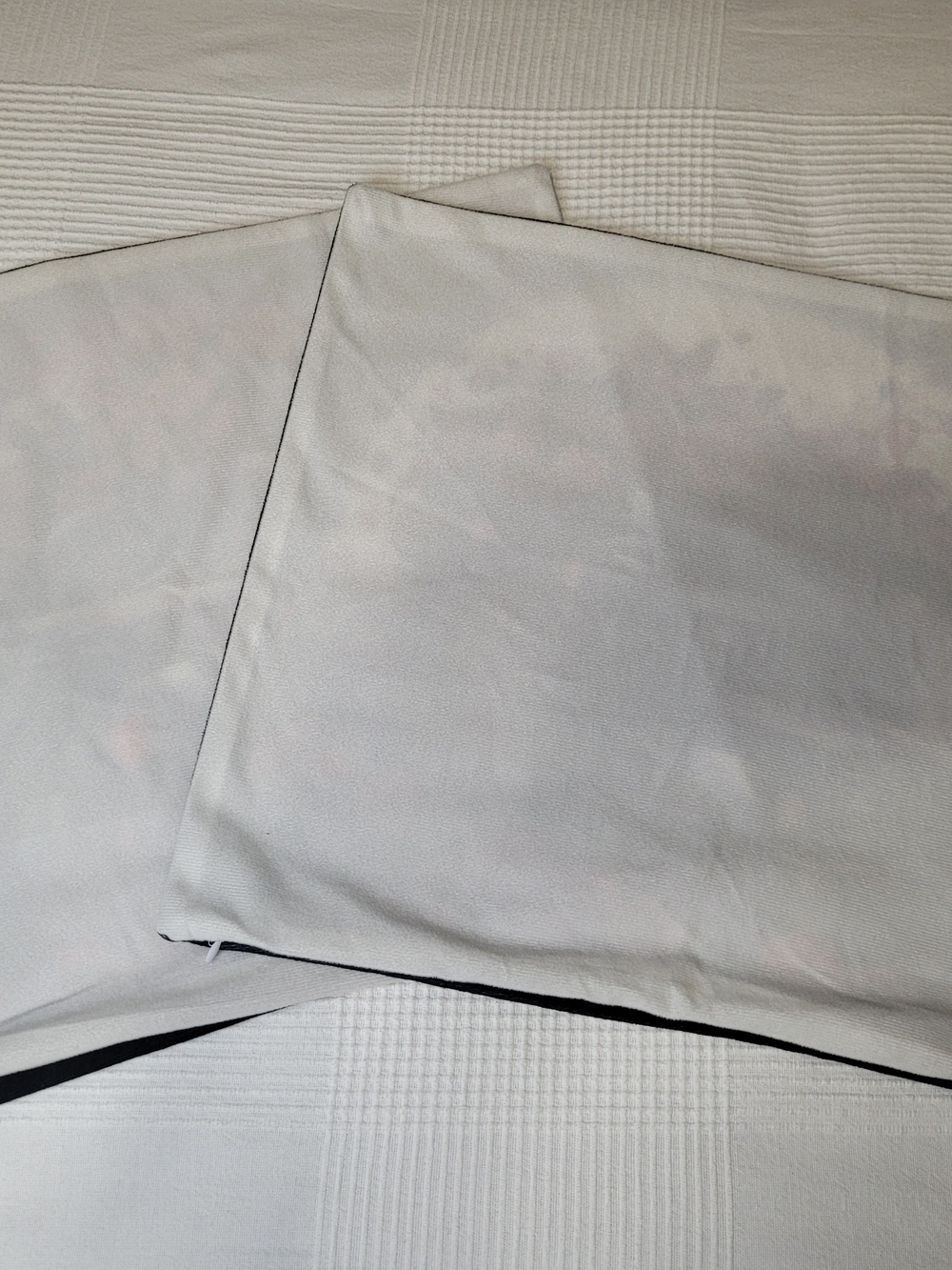NWOT- Set of 2 Gothic Retro Semi Truck & Red Roses Pillow Covers - Like New - Picture 7 of 7